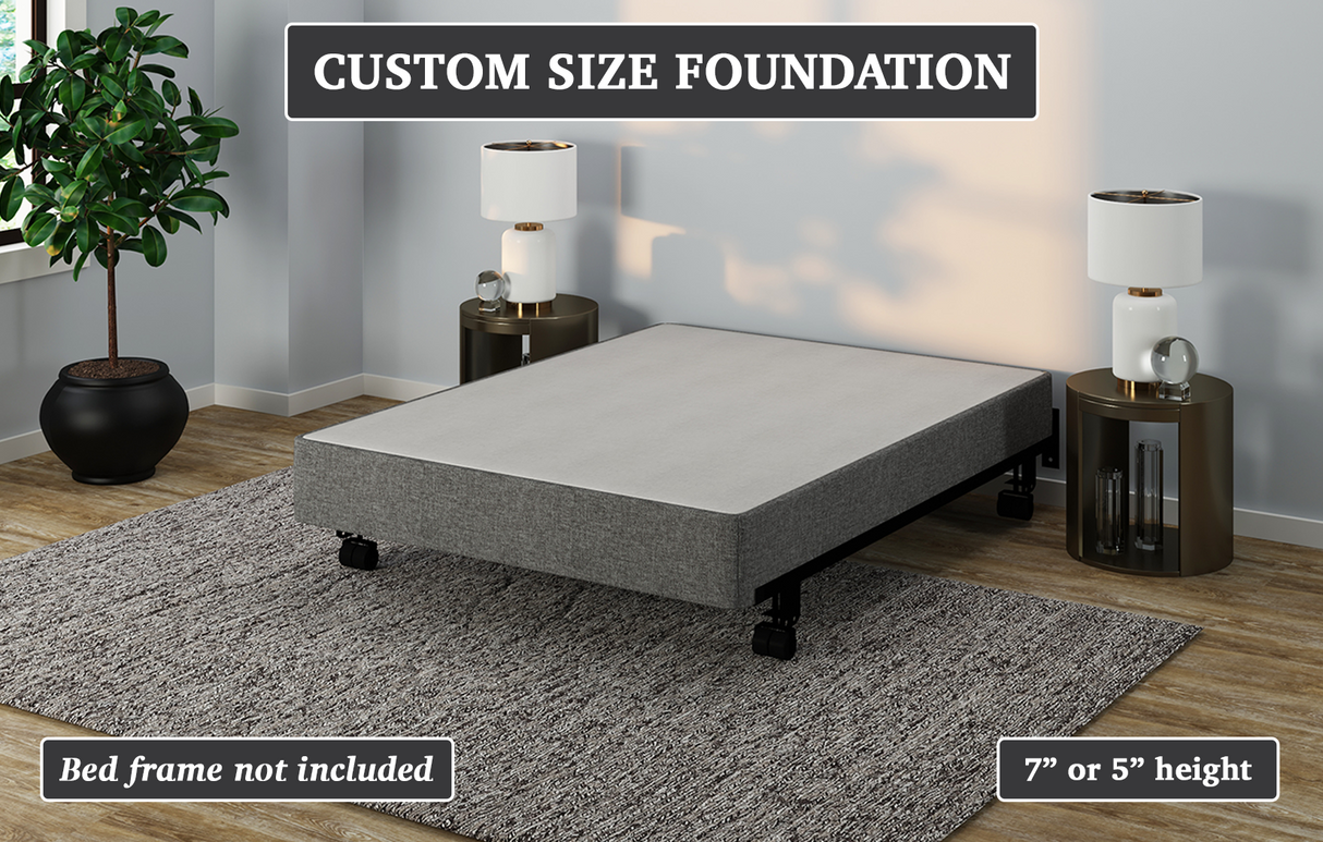 Foundation/Boxspring, 58.5" x 74" x 5"