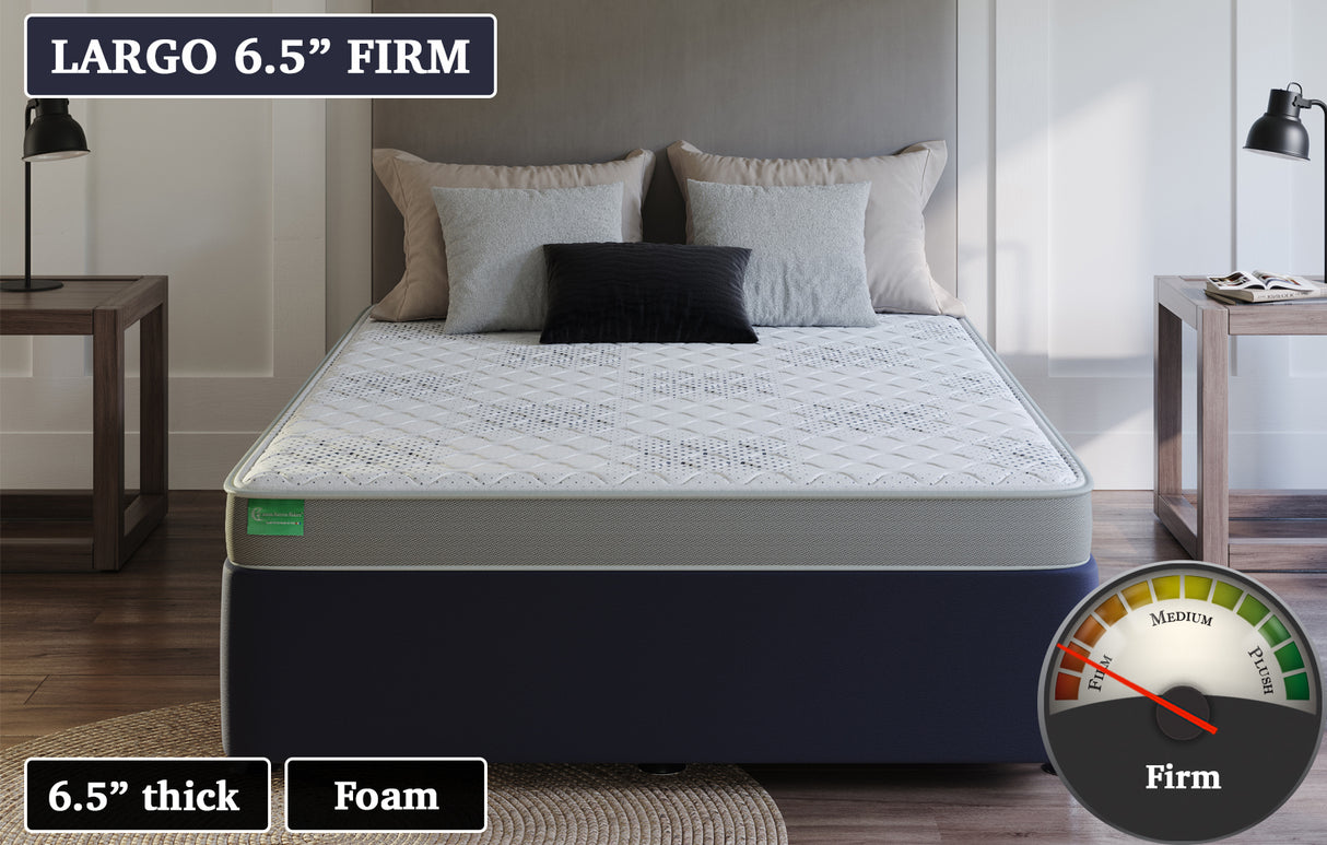 Largo 6.5" Firm, custom mattress