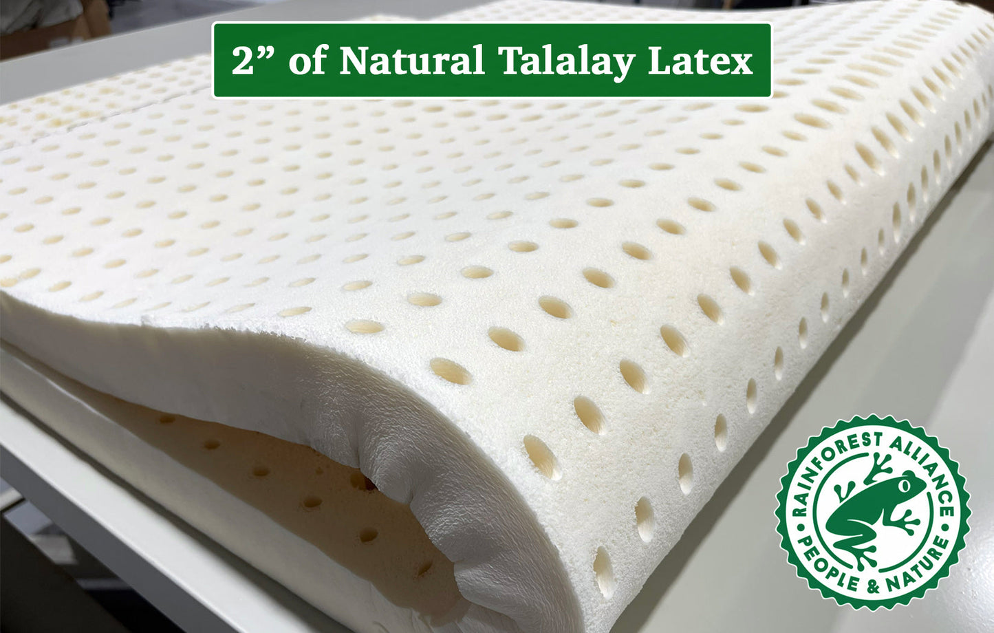 Caladesi Plush Latex, 71" x 81" x 11" mattress w/4 notches