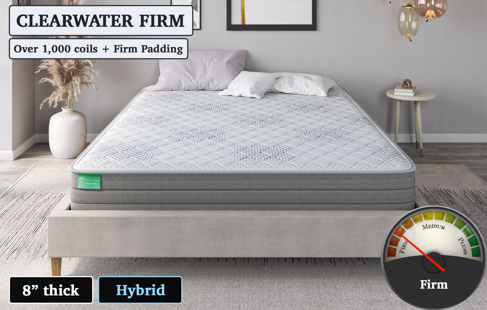 Clearwater Firm custom mattress