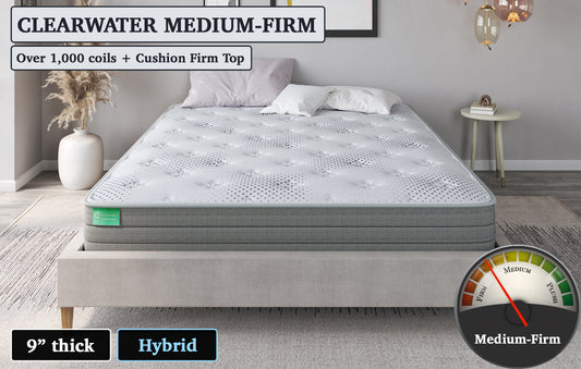 Clearwater Medium-Firm - 63" x 78.5" mattress