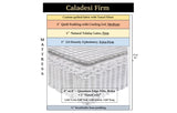 Caladesi Firm Latex - 70.5" x 77.5" x 13" mattress