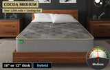 Cocoa Medium, custom mattress
