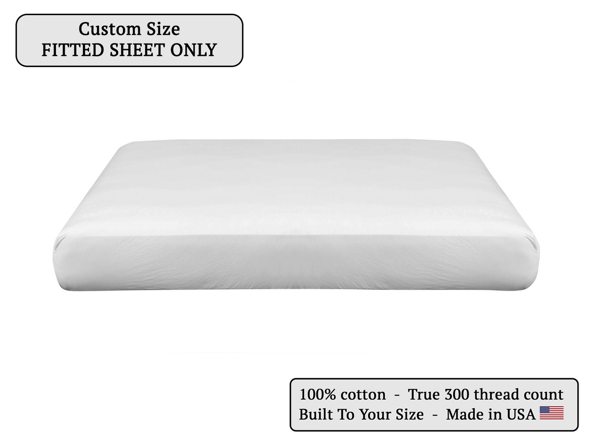 Custom Size - Fitted Sheet Only