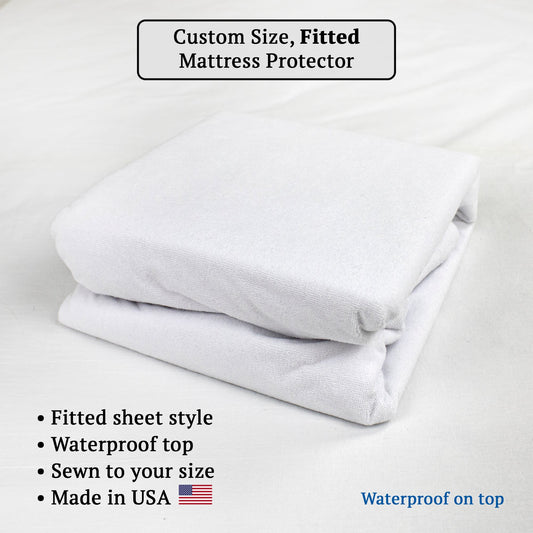 Fitted Mattress Protector - 120" x 108" x 14"