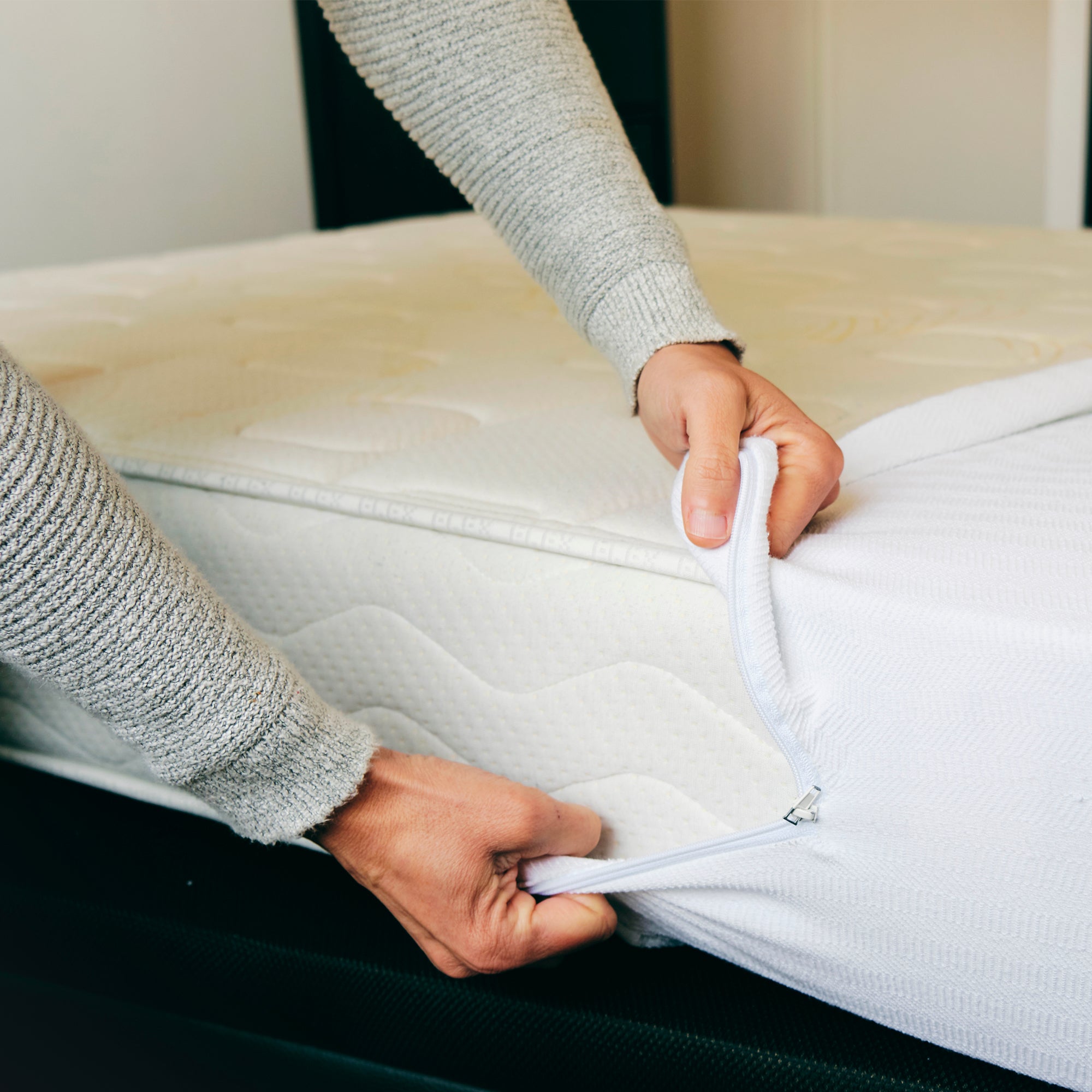 Custom Size, Zippered Mattress Protector Custom Mattress Makers