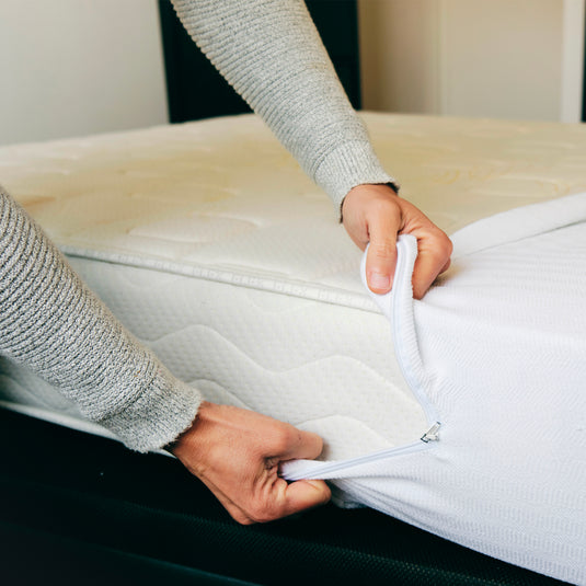 Custom Size, Zippered Mattress Protector Custom Mattress Makers