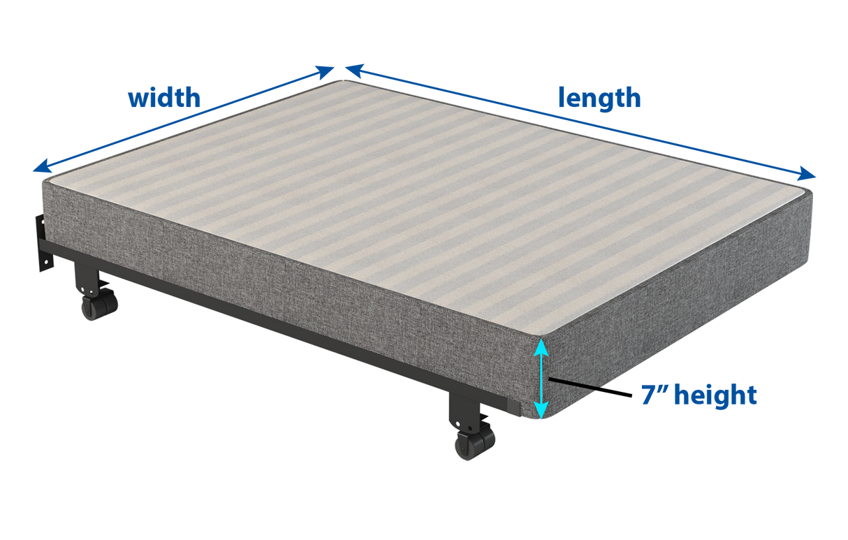 50.5" x 80" x 7" Foundation